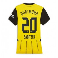 Dámy Fotbalový dres Borussia Dortmund Marcel Sabitzer #20 2024-25 Domácí Krátký Rukáv